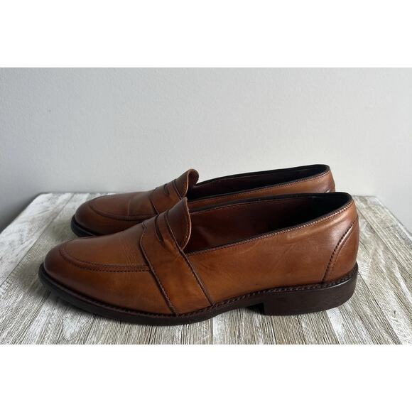 Allen Edmonds Westchester 9 E Dress Shoes Walnut USA Leather Brown main image 7